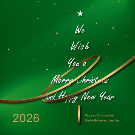 綠色聖誕2026--電子卡片